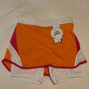 Workout skirt with shorts